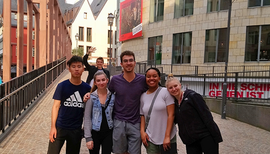 Students visited Germany this summer