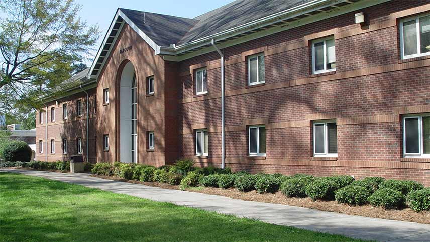 Outside view of Haygood Hall