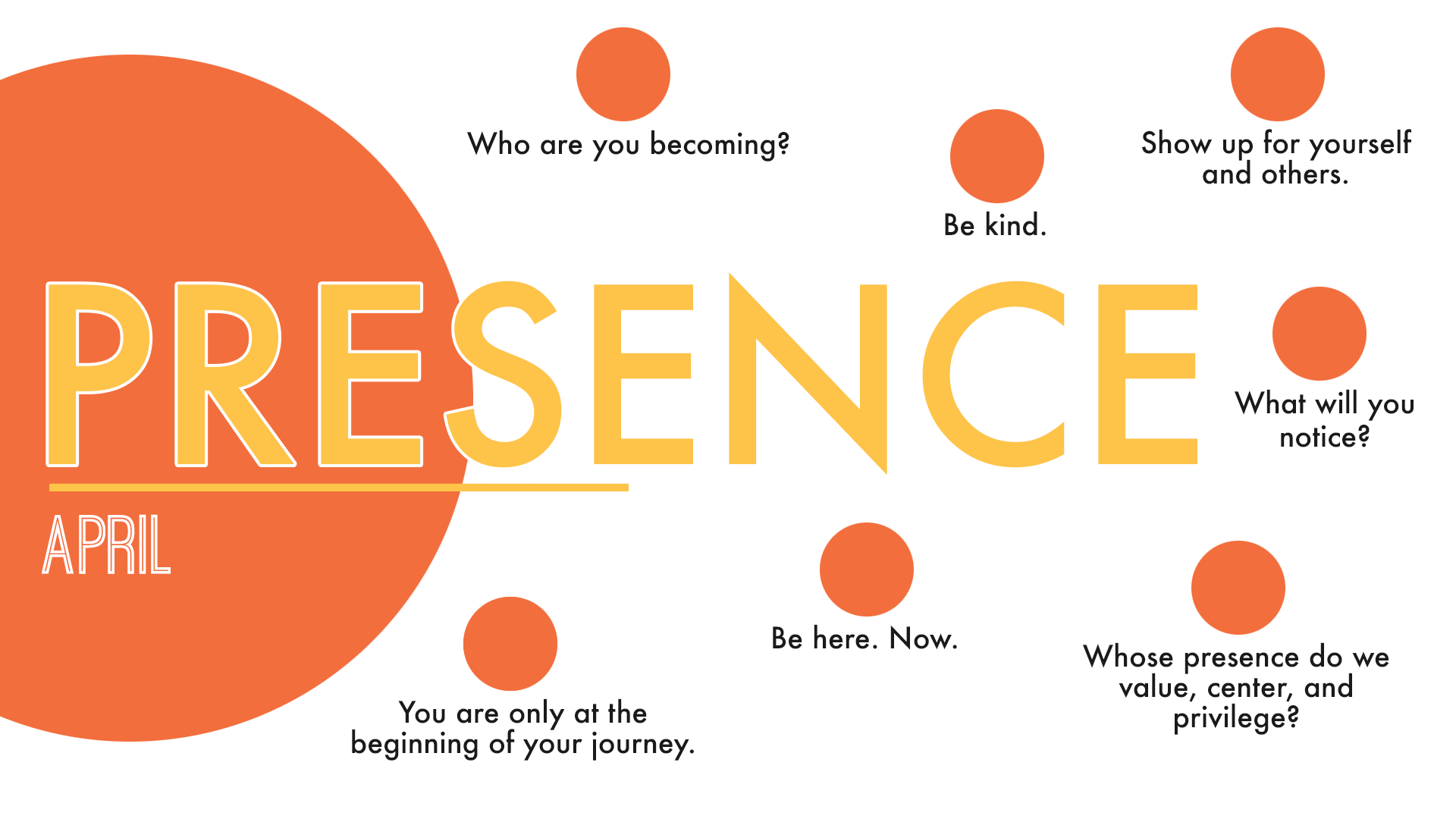 Oxford Principles - April PRESENCE