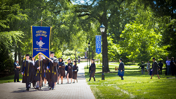 Oxford commencement will take place Saturday, May 12, 2018.