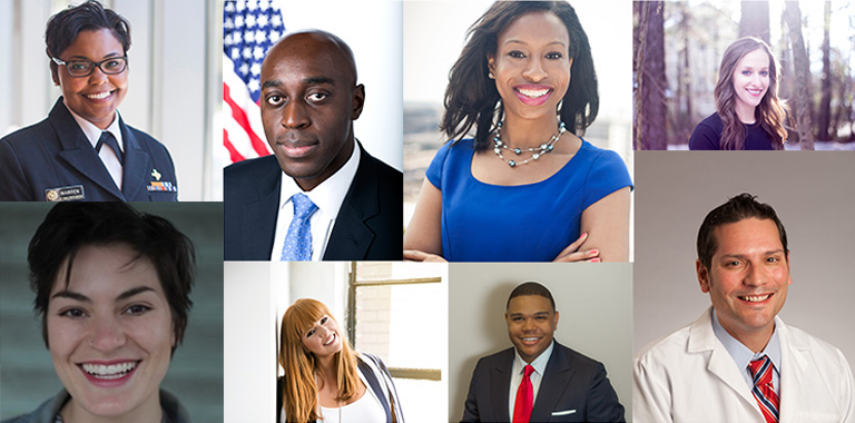 Laura Asherman and Felicia Warren are among alumni from around the world who were nominated for the 2018 class of Emory Alumni Association's 40 Under Forty.