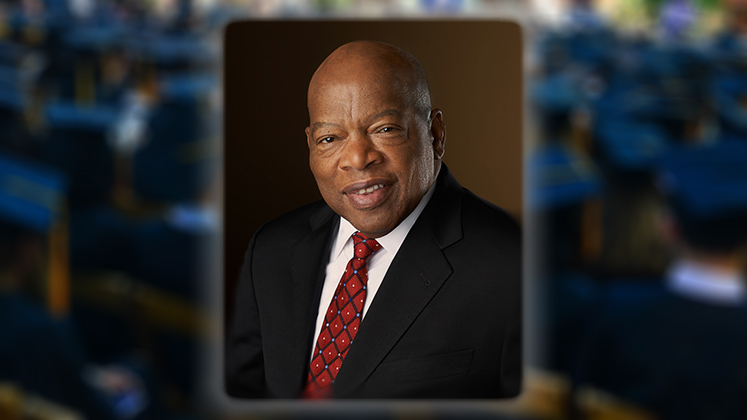 John R. Lewis will be the speaker for the 174th Oxford College Commencement exercises 