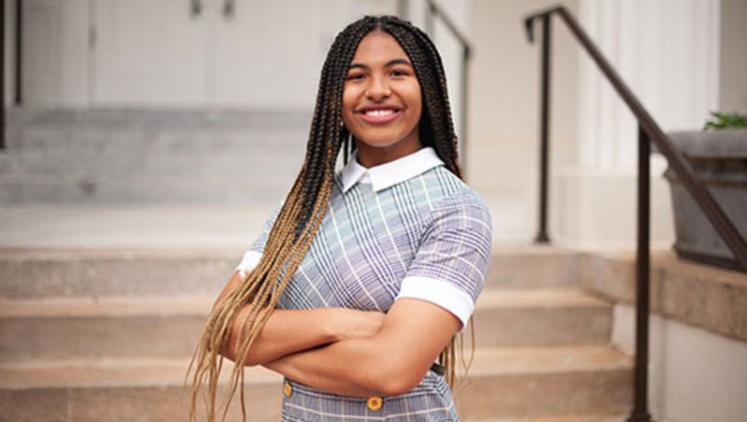 Kiarra Harris wants to help others through a career in nursing.