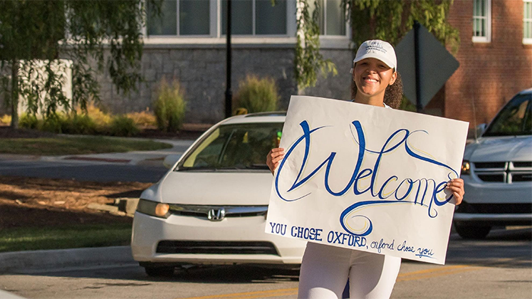 Oxford College welcomed 474 first-year students.