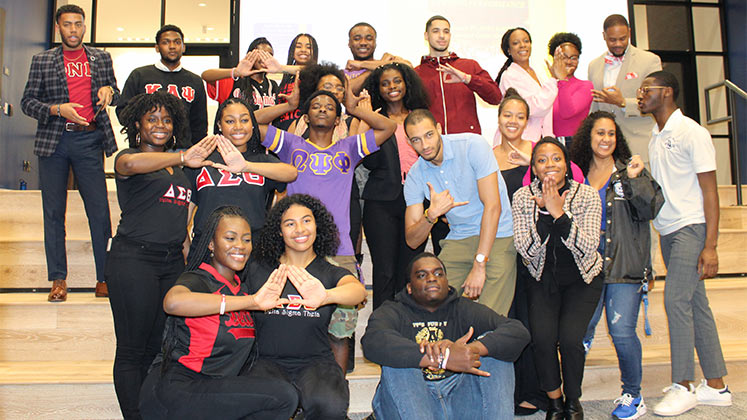 Black History Month events at Oxford kicked off February 3 with a National Pan-Hellenic Council Showcase.