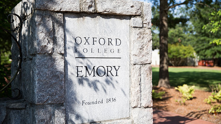 One of the entrances to the Oxford campus