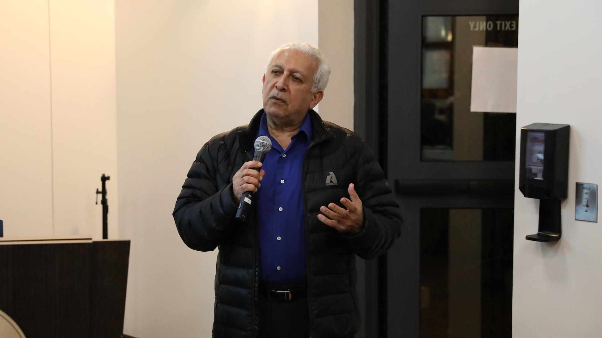 Dr. Reza Saadein has served as faculty advisor to the MSA for 31 years.