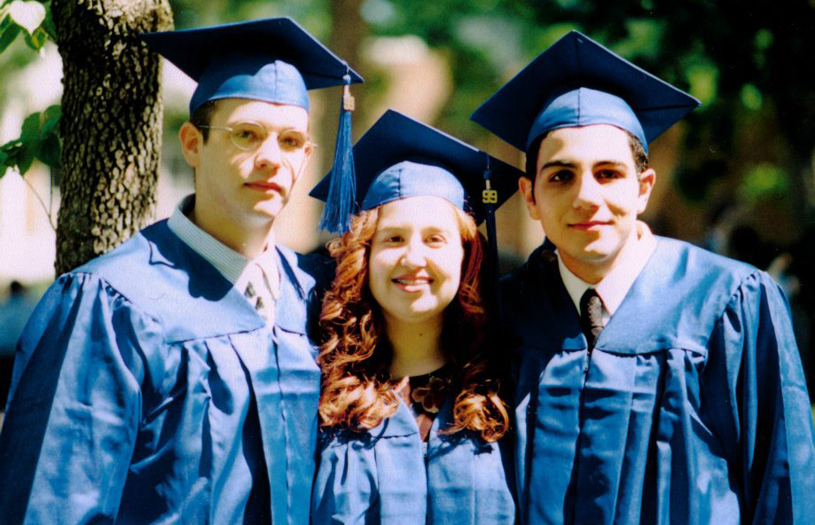 Chris at his Oxford graduation.