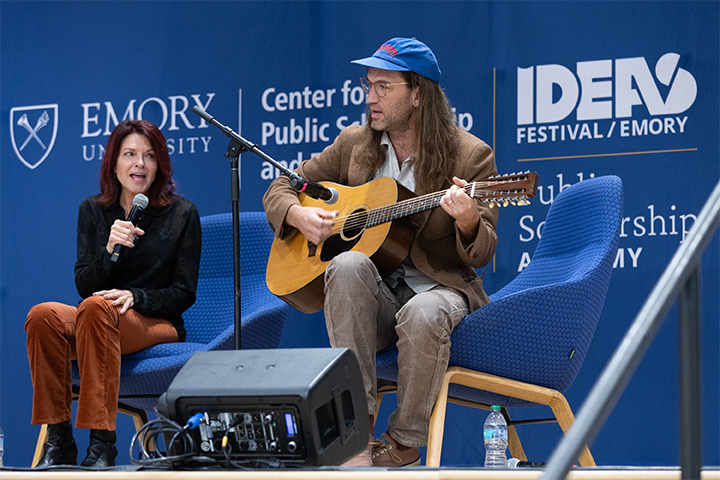 Ideas Festival Keynote Speaker, Rosanne Cash with Matt Whyte.