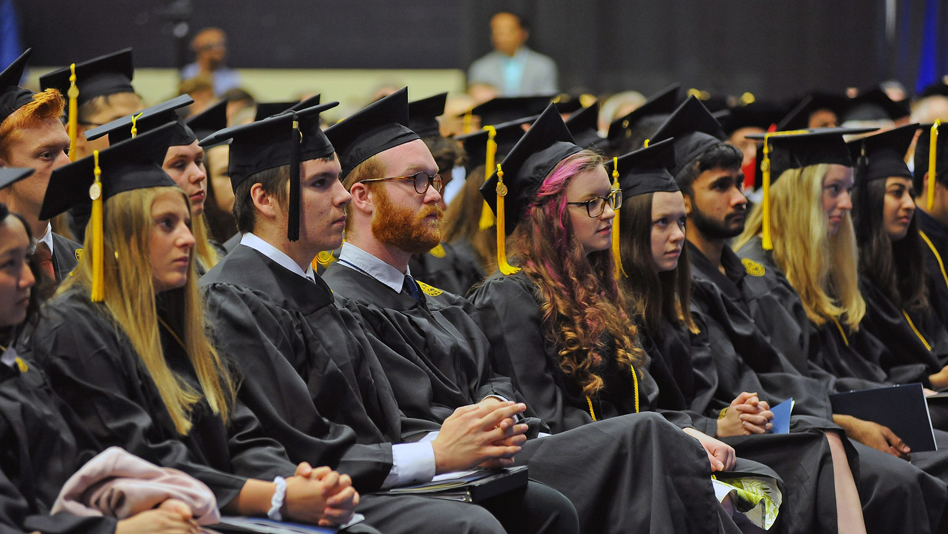 Students at Oxford Commencement