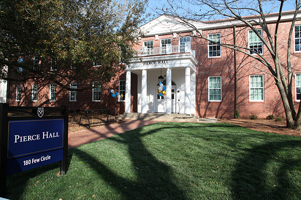 Academic Buildings: Johnson Hall, Humanities Hall, Pierce Hall, Seney Hall